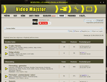 Tablet Screenshot of forum.videomajstor.com